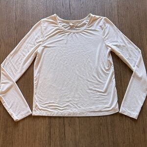 Hannah Banana Cream Long Sleeve Layering Tee